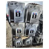 Mobil 5W-40 Synthetic Motor Oil-- 6 Cases