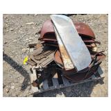 Pallet of Fender Skirts and Fans