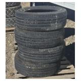 Four 255/55R20 Michelin Primacy A/S Tires