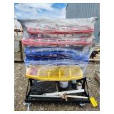 Rolling Hardware Organizer w/ Contents