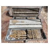 Wooden Crate /  Variety of  Drill Bits