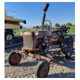 International Harvester Cub Tractor with Blade