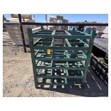 6-- Green 4000 lb Capacity Frames w/ Posts