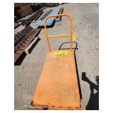 Orange Rolling Cart