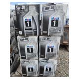 Mobil 5W-40 Synthetic Motor Oil-- 6 Cases
