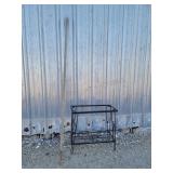 Pipe Pole w/ Garden Stand