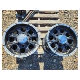 4 - 8 Lug 16" Rims (3 Center Caps)