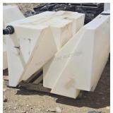 2-- 250 Gallon Poly Tanks
