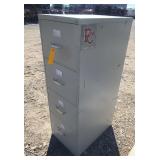 Four Drawer File Cabinet