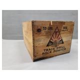 Vintage Titan Dynamite Wood Box