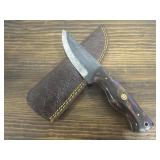 High Carbon Knife & Sheath