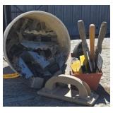 Metal 2ï¿½ hangers / Putty Knives, Sanding Blocks
