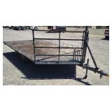 Two Place Snowmobile Trailer