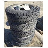 235/85R16 Wintercat Tires w/ Rims