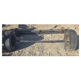 Axle w/ Tires