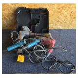 3 - Electric Drills, 1 Air Drill, 1 Air Chisel