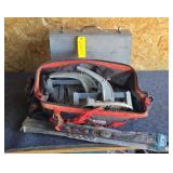 2 - Tile Cutters, Mower Blade & Tool Box
