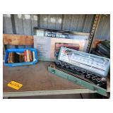 Large Socket Set, Hinges, Parts Rack