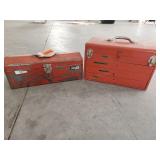 2-- Red Tool Boxes