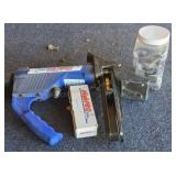 Hardwood Floor Pneumatic Nailer w/ Nails