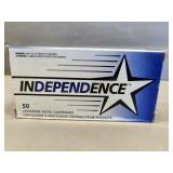50 Rds - 38 Spec 130gr FMJ - Independence