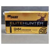 20 Rds - 6mm Creedmoor 100gr - Sig Sauer