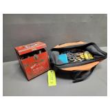 Ridgid Tool Bag/Metal Box w/Bits