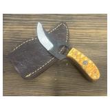 High Carbon Knife & Sheath