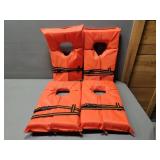 4 - Type II Adult Universal Life Vests