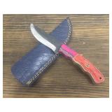 High Carbon Knife & Sheath