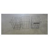 3--Wire Milk Crates