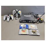 Nintendo 64 w/ Two Controllers and Games