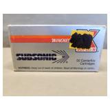 50 Rds - 9mm 147gr JHP Subsonic - Winchester