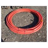 Orange Plastic Pipe