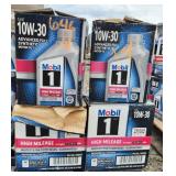 Mobil 10W-30 Synthetic Motor Oil - 4 Cases