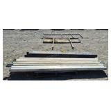 Frame Rail Pieces, Load Locks, Wooden Bang Board