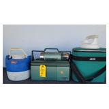 3-Gal & 1-Gal Insulated Water Jugs, Lunch Cooler