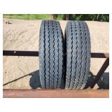 2 - 8" Trailer Tires