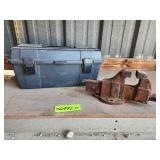Vise Clamp/Tool Box with Tools