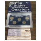 2004 Philadelphia Mint Quarters