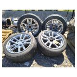 4- Fuzion Tires 245/40R17