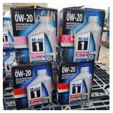 Mobil 0W-20 Synthetic Motor Oil - 4 Cases