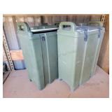 2-- Hard Plastic Water Jugs