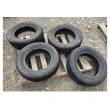 Set of 4-- 205/65R16 Studded Tires
