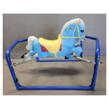 Mini Plastic Rocking Horse