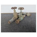 2-- Brass Water Valves