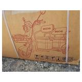 Red Electric Tricycle MGC40*Assembly Required
