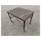 Welding Table on Wheels