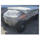 6 Person Golf Cart-- Red  *Assembly Required