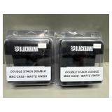 2 - Black Hawk Double Stack, Double Mag Case